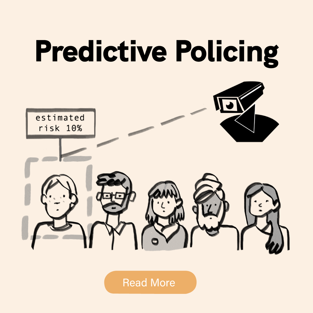 Predictive policing illustration. Read More.