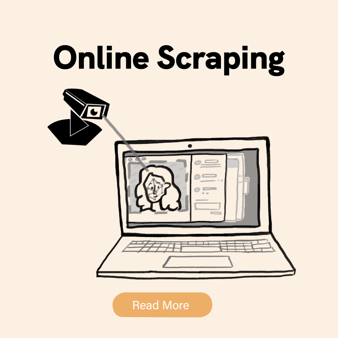 Online Scraping illustration